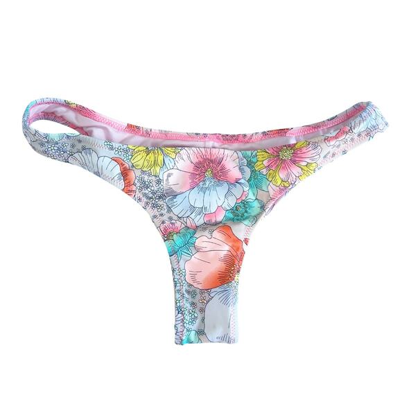 Victoria's Secret The Itsy Floral Bikini Bottom Scrunch Butt Sz XS - Picture 1 of 5